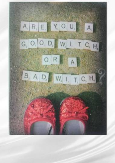 Good Witch Bad Witch Card and Envelope